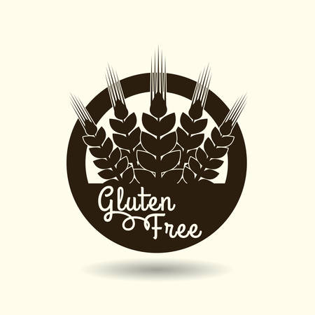 gluten free design, vector illustration eps10 graphicのイラスト素材