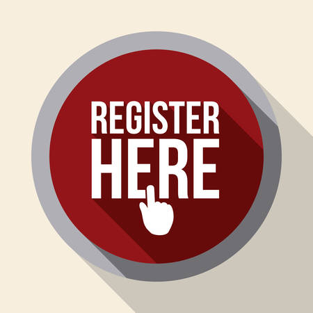register button designのイラスト素材