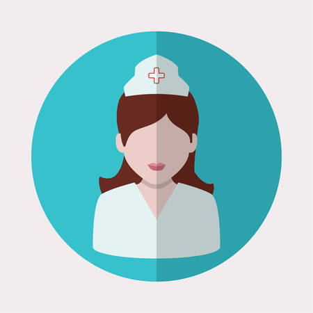nurse woman design, vector illustration eps10 graphicのイラスト素材