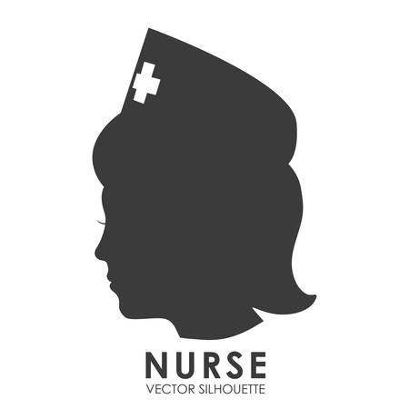 nurse woman design, vector illustration eps10 graphicのイラスト素材