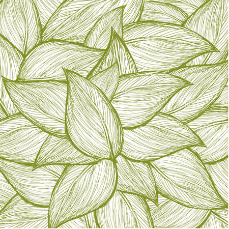 leafs background design, vector illustration eps10 graphicのイラスト素材