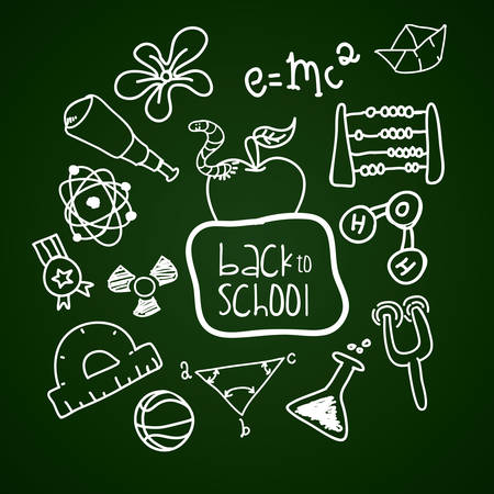 back to school design, vector illustration eps10 graphicのイラスト素材