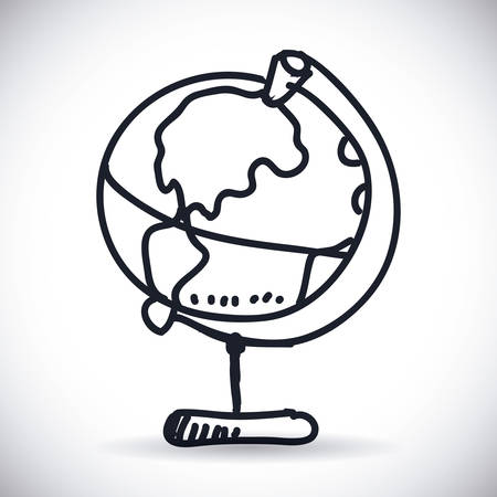 world planet design, vector illustration eps10 graphicのイラスト素材