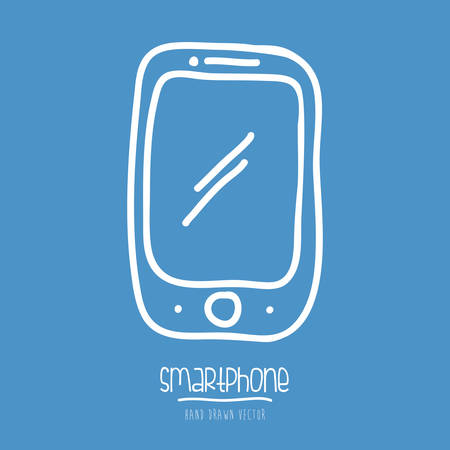 smartphone icon design, vector illustration eps10 graphicのイラスト素材