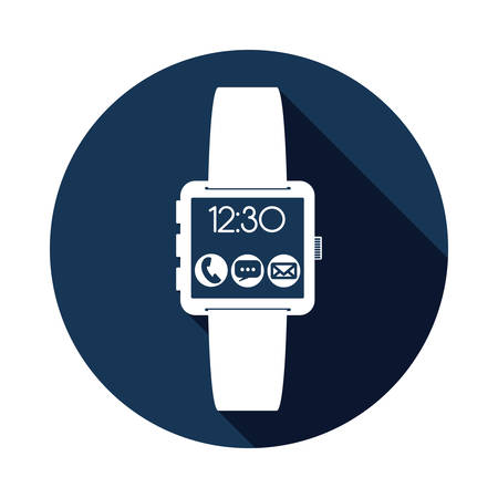 smart watch design, vector illustration eps10 graphicのイラスト素材