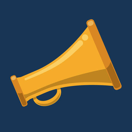 megaphone icon design, vector illustration eps10 graphicのイラスト素材