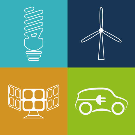 eco concept design, vector illustration eps10 graphicのイラスト素材