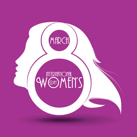 happy womens day designのイラスト素材