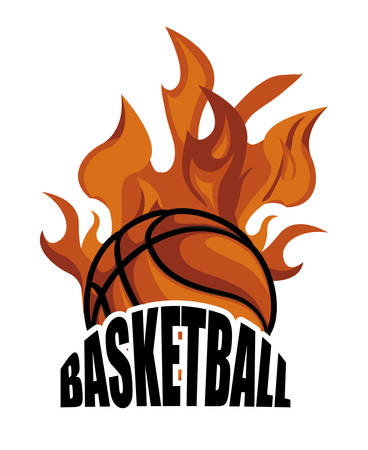 basketball sport designのイラスト素材