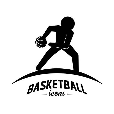 basketball sport designのイラスト素材