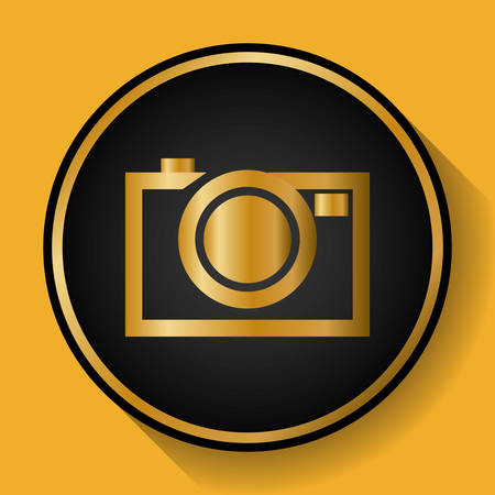 camera icon designのイラスト素材