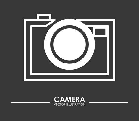 camera icon designのイラスト素材