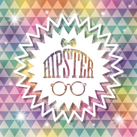 hipster style designのイラスト素材