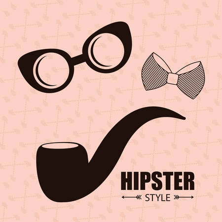 hipster style designのイラスト素材