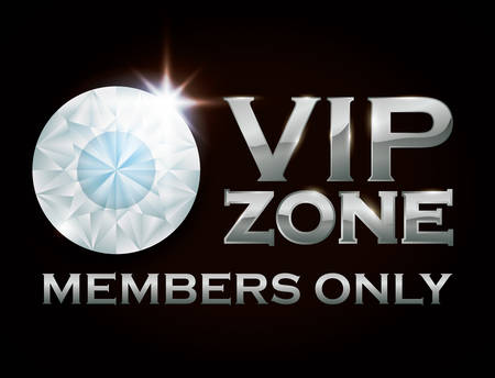 vip member design, vector illustration  graphicのイラスト素材