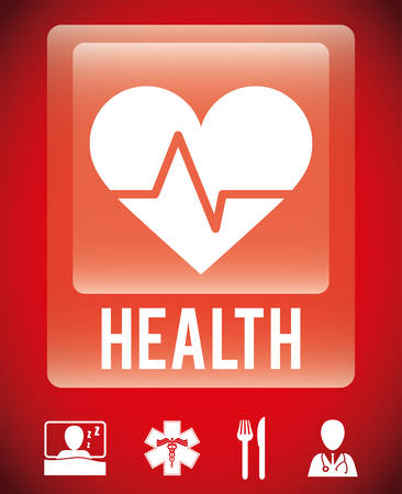 health care design, vector illustration graphicのイラスト素材