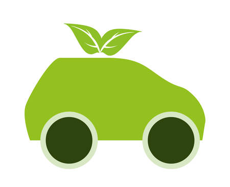 eco car design, vector illustration eps10 graphicのイラスト素材