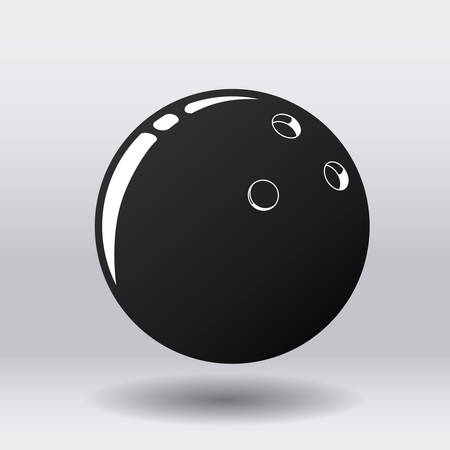 bowling sport design, vector illustration eps10 graphicのイラスト素材