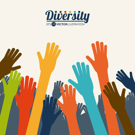 People design over white background, vector illustration.のイラスト素材