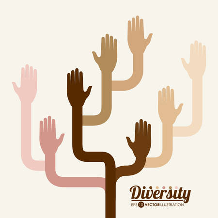 People design over white background, vector illustration.のイラスト素材