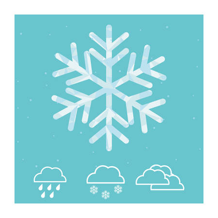weather concept design, vector illustration.のイラスト素材