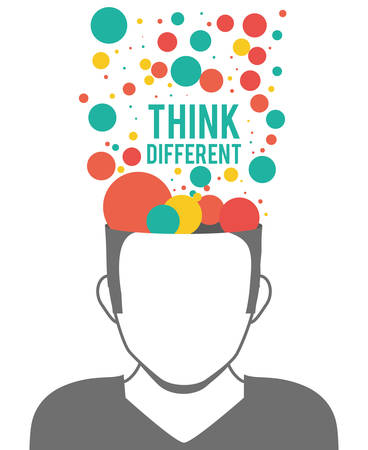 Idea design over white background, vector illustration.のイラスト素材