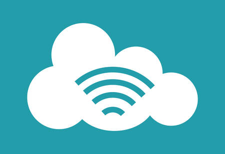  design over blue background, vector illustration.のイラスト素材