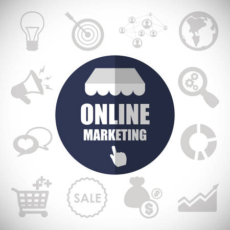 Ecommerce design, vector illustration.のイラスト素材