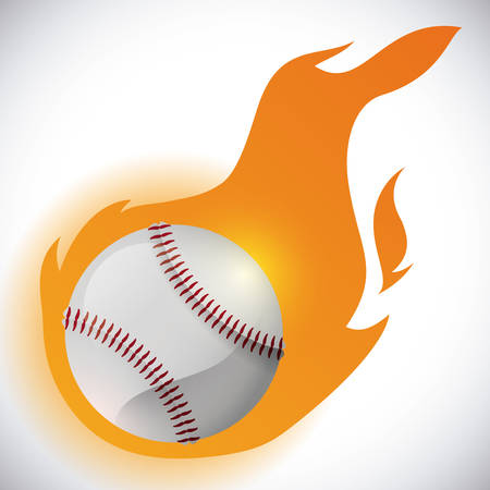 Sports design over white background, vector illustration.のイラスト素材