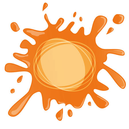 Splash design over white background, vector illustration.のイラスト素材