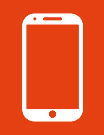 Technology design over red background, vector illustration.のイラスト素材