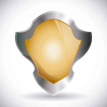 Security design over white background, vector illustration.のイラスト素材