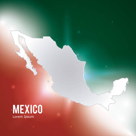 Mexico / mexican culture card design, vector illustration.のイラスト素材