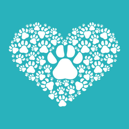 Dog design over blue background, vector illustration.のイラスト素材