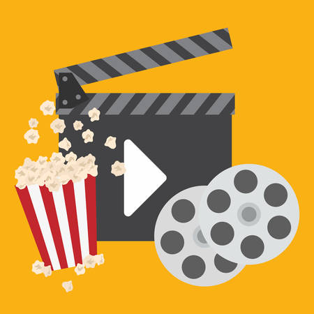 Multimedia design over white background, vector illustration.のイラスト素材