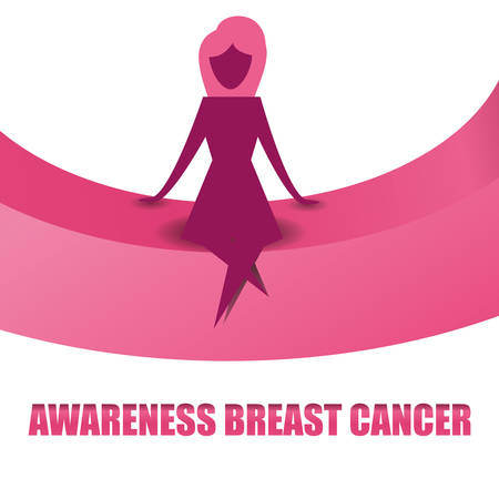 Cancer design over white background, vector illustration.のイラスト素材
