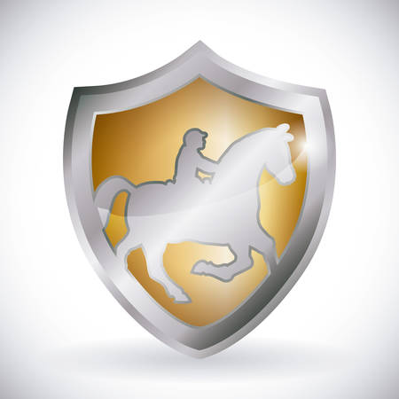 Horse design over white background, vector illustration.のイラスト素材