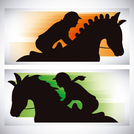 Horse design over white background, vector illustration.のイラスト素材