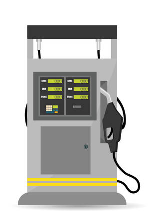 Garage design over white background, vector illustration.のイラスト素材