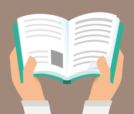 Books design over beige background, vector illustration.のイラスト素材