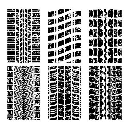 Tires design over white background, vector illustration.のイラスト素材