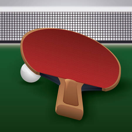 Sport design over green background, vector illustration.のイラスト素材