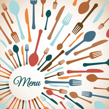 Restaurant design over white background, vector illustration.のイラスト素材
