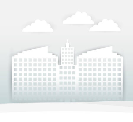 Urban design over black background, vector illustration.のイラスト素材