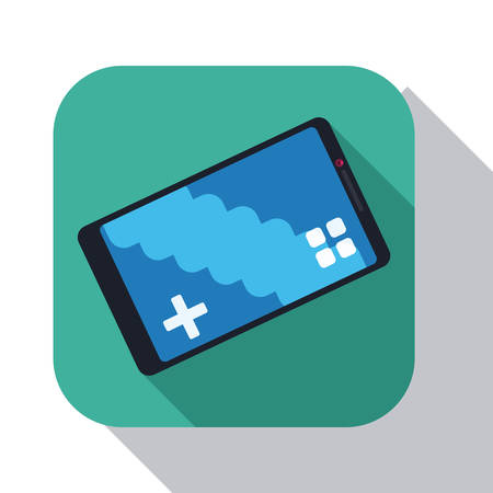 Videogames design over white background, vector illustration.のイラスト素材