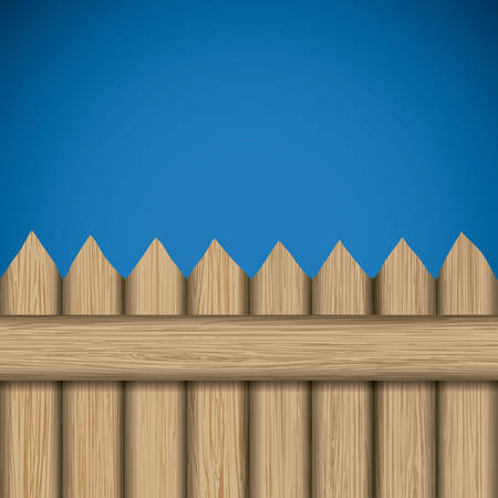 Wooden texture and objects design, vector illustration.のイラスト素材