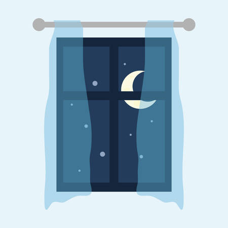 Sleep design over white background, vector illustration.のイラスト素材