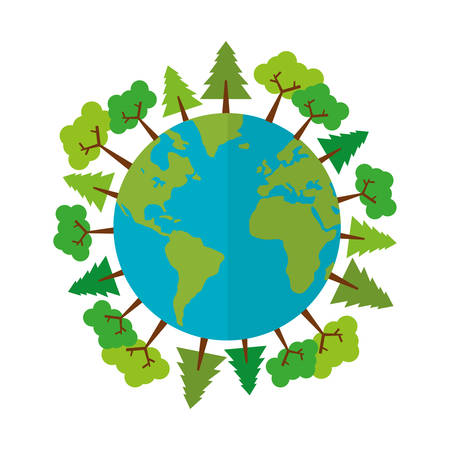 World design over white background, vector illustration.のイラスト素材