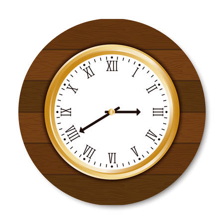 Time design over white background, vector illustration.のイラスト素材