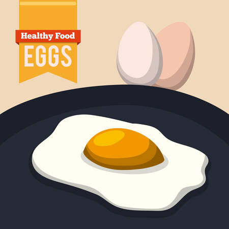 Food design over white background, vector illustration.のイラスト素材